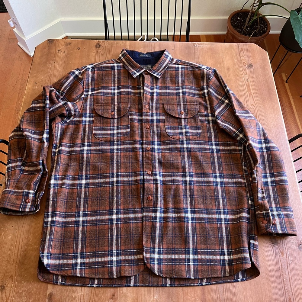 Pendleton XXL wool button up shirt. Thomas Kay line. New with tags.